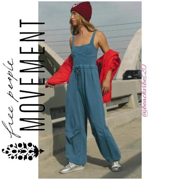 FP MOVEMENT BY FREE PEOPLE Inbound Onesie Skyline XL NWT - Picture 1 of 8